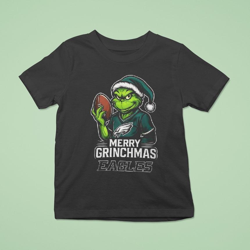 The Grinch Merry Grinchmas Philadelphia Eagles T Shirt The Grinch Merry Grinchmas Philadelphia Eagles T Shirt