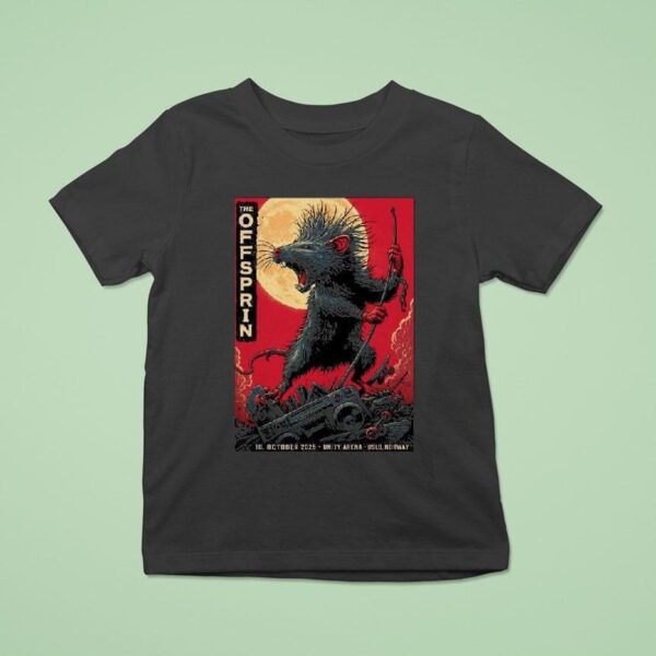The Offspring October Unity Arena Oslo T Shirt