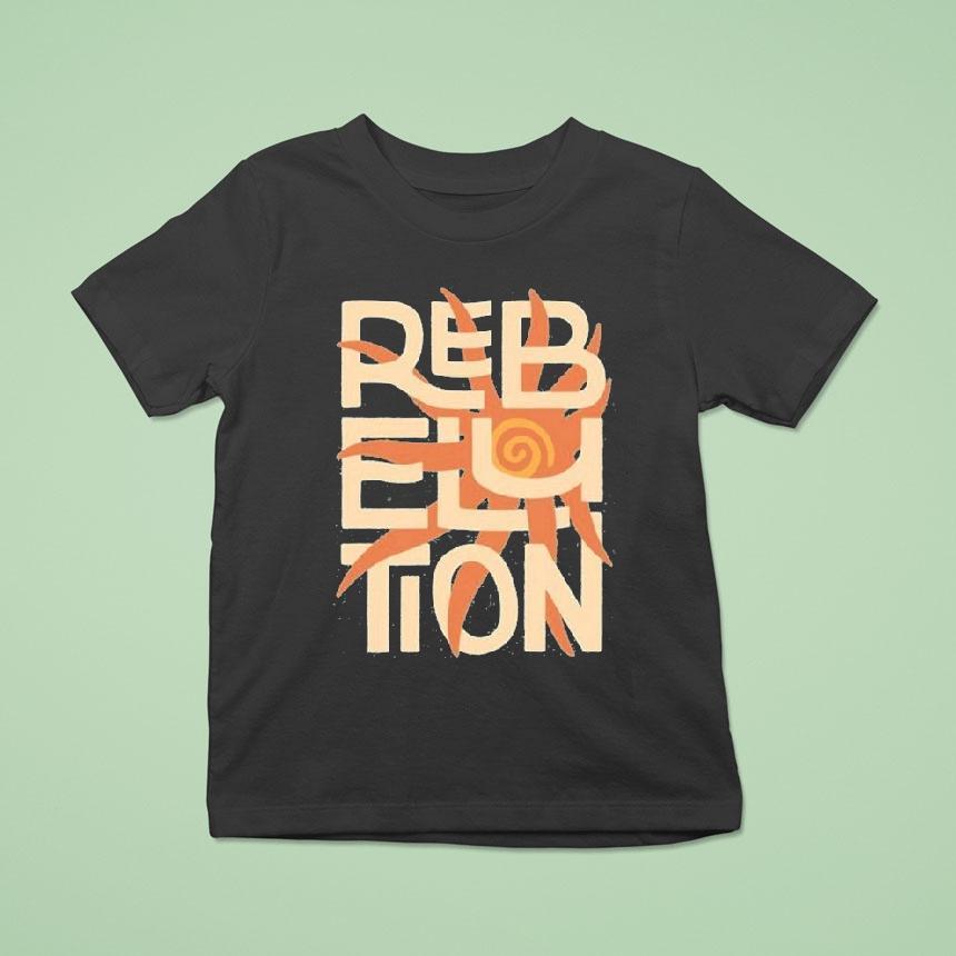 The Rebelution Wavy Sun T Shirt The Rebelution Wavy Sun T Shirt