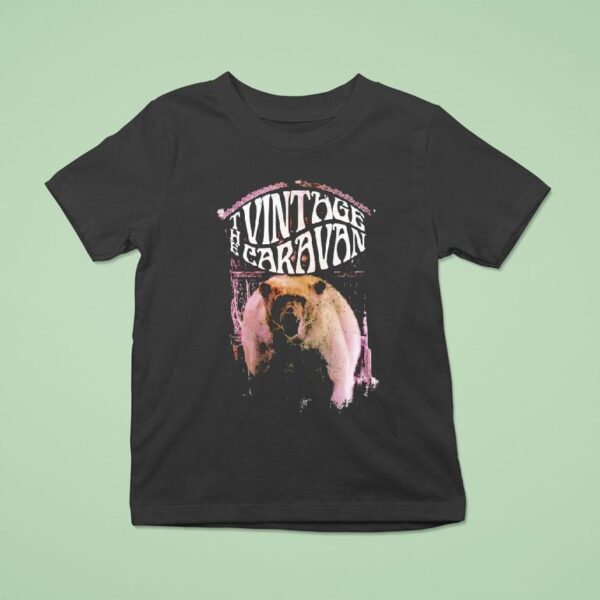 The Vintage Caravan The Beautiful Tour Bear T Shirt