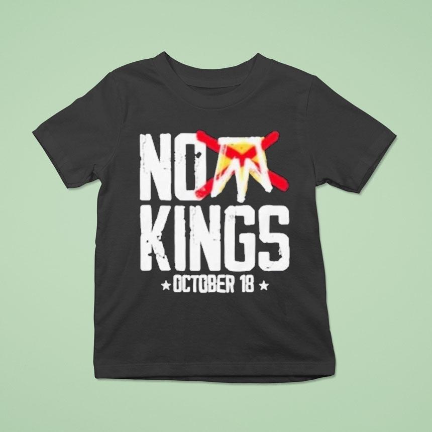 Tom Mossey No Kings October T Shirt Tom Mossey No Kings October T Shirt