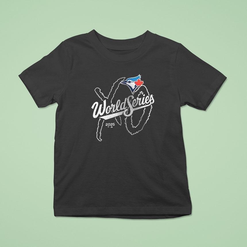 Toronto Blue Jays X The Weeknd World Series Xo Logo T Shirt Toronto Blue Jays X The Weeknd World Series Xo Logo T Shirt