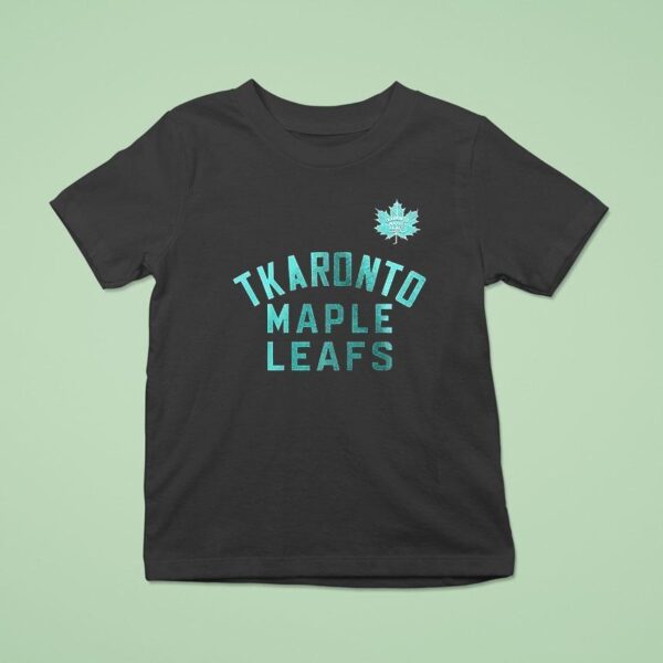 Toronto Tkaronto Maple Leafs Indigenous Heritage Logo T Shirt