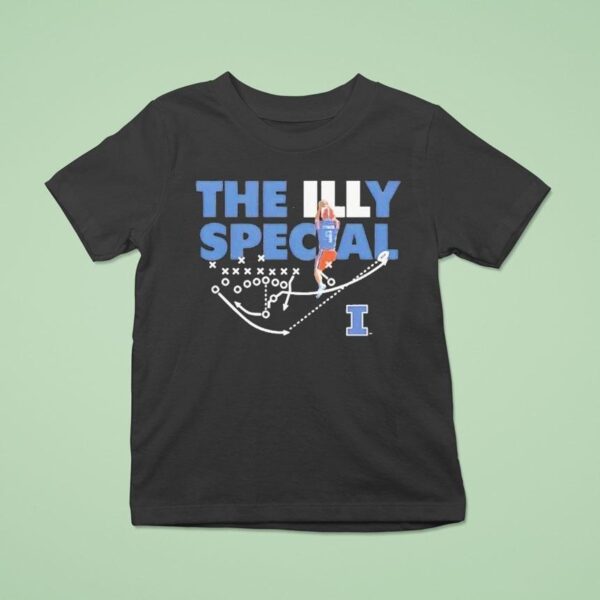 Trendy Luke Altmyer Illinois Fighting Illini The Illy Special Football T Shirt
