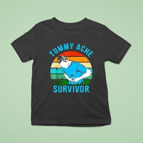Tummy Ache Survivor Vintage T Shirt