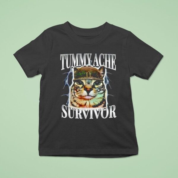 Tummy Ache Survivor Ca T Shirt