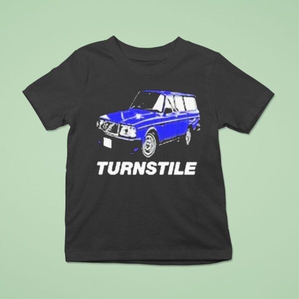 Turnstile Tour The Blue Car The Never Enough T Shirt