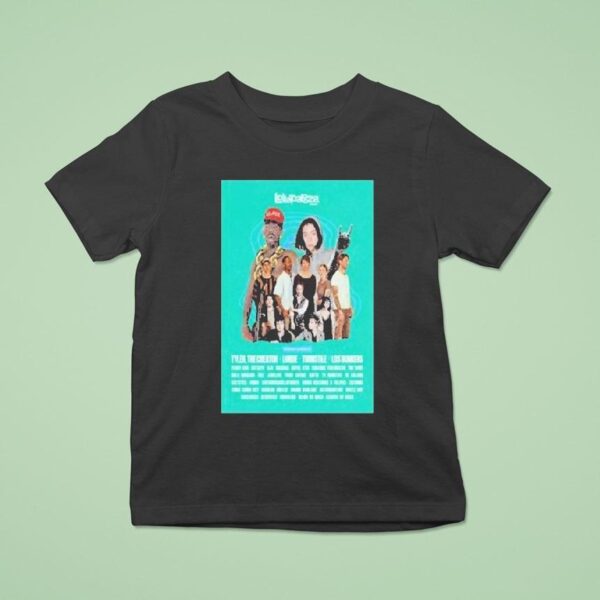 Tyler The Creator Lorde Turnstile Los Bunkers Lollapalooza Chile March Even T Shirt