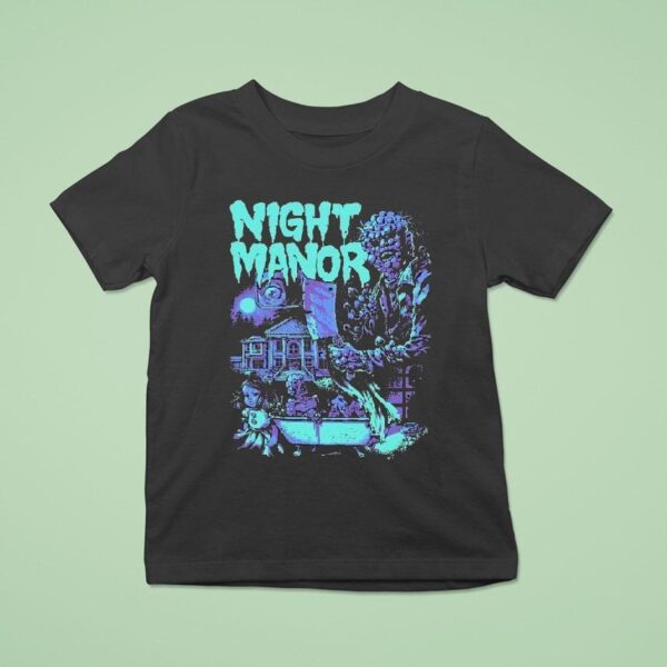 Ufo Night Manor T Shirt