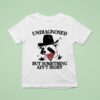 Undiagnosed But Something Ain T Right Raccoon Cowboy T Shirt