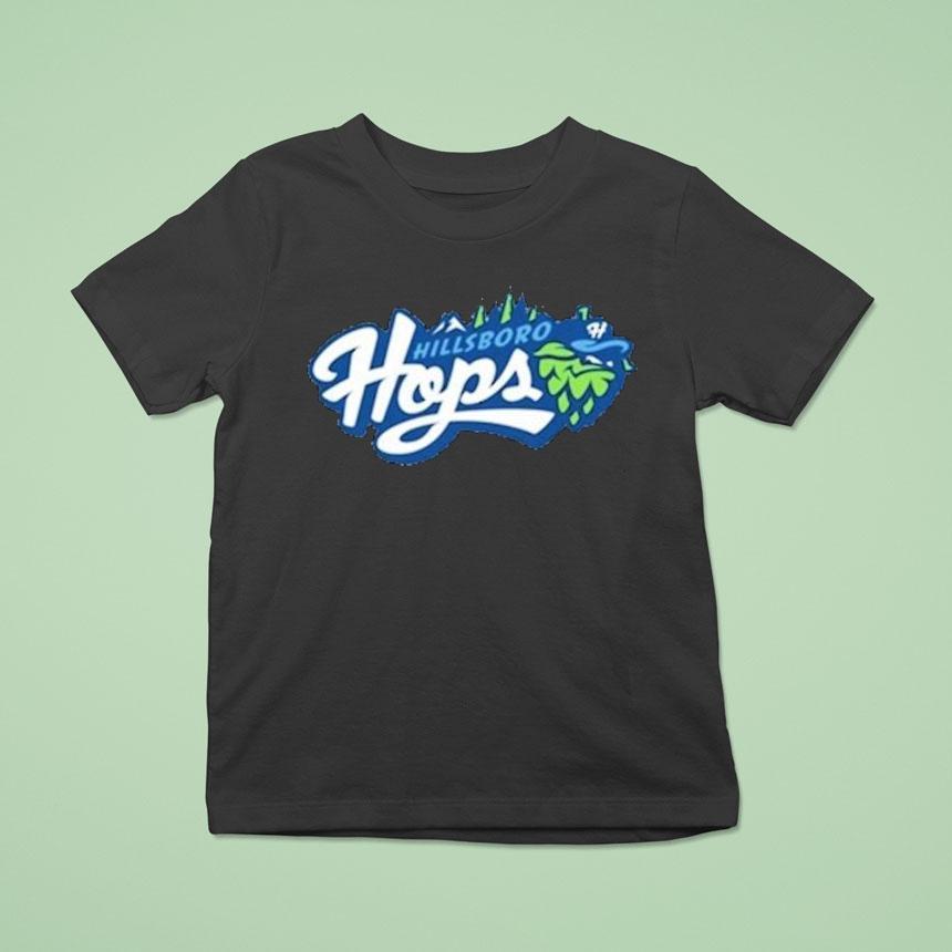 Valor Blue Hillsboro Hops T Shirt Valor Blue Hillsboro Hops T Shirt