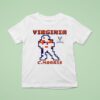 Virginia Cavaliers Chandler Morris Retro Baller Football T Shirt