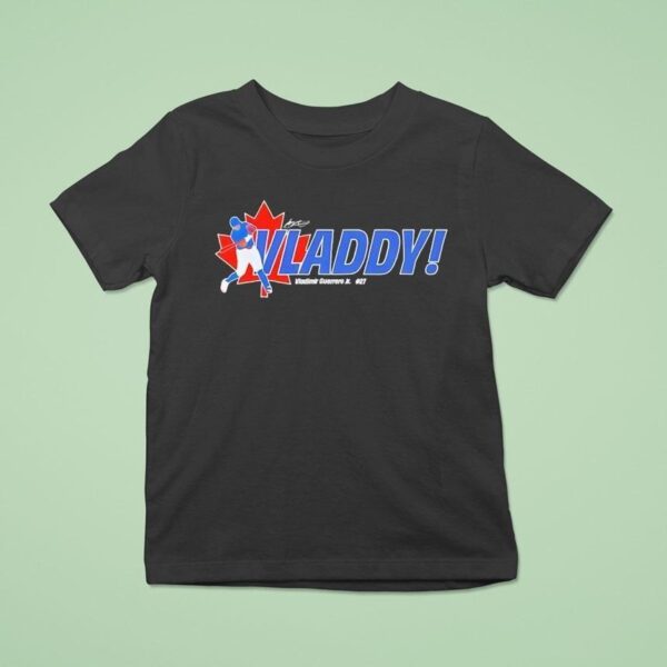 Vladimir Guerrero Jr Toronto Blue Jays Baseball Signature T Shirt