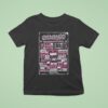 When We Were Young Festival Day Lineup In Las Vegas Nv At Las Vegas Festival Grounds On October T Shirt