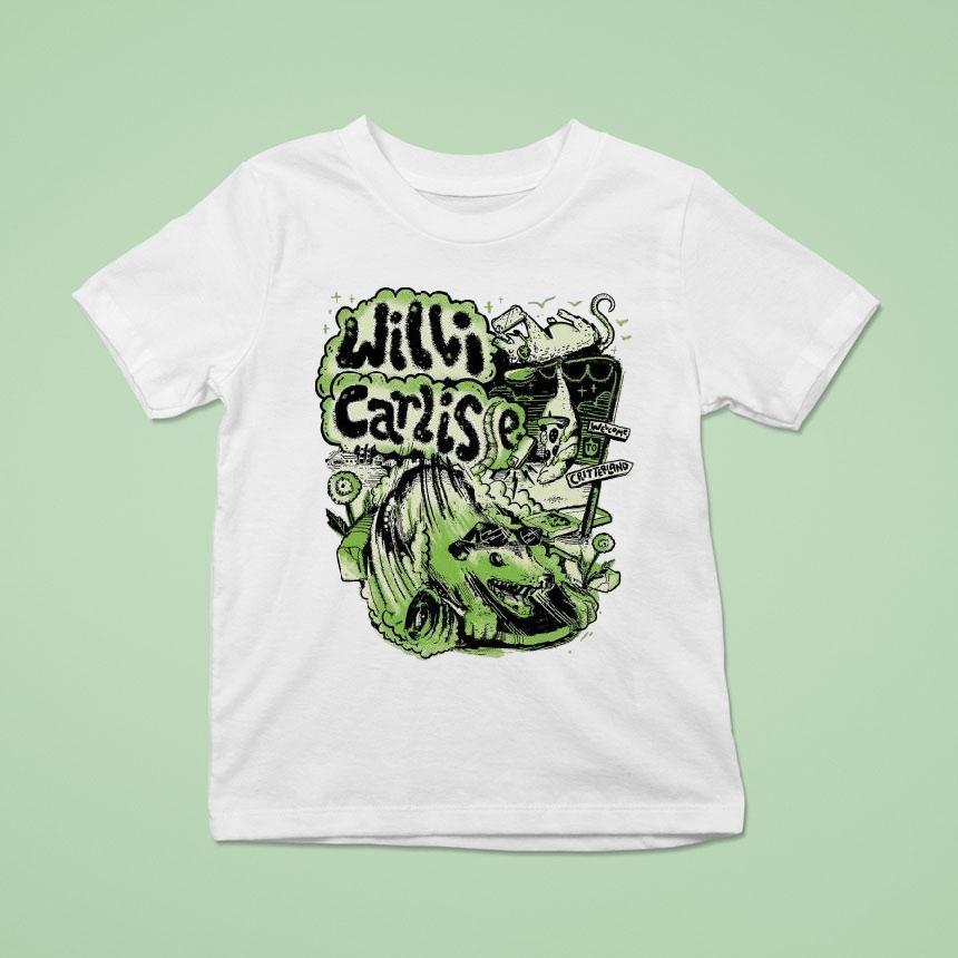Willi Carlisle Possum Skating T Shirt Willi Carlisle Possum Skating T Shirt