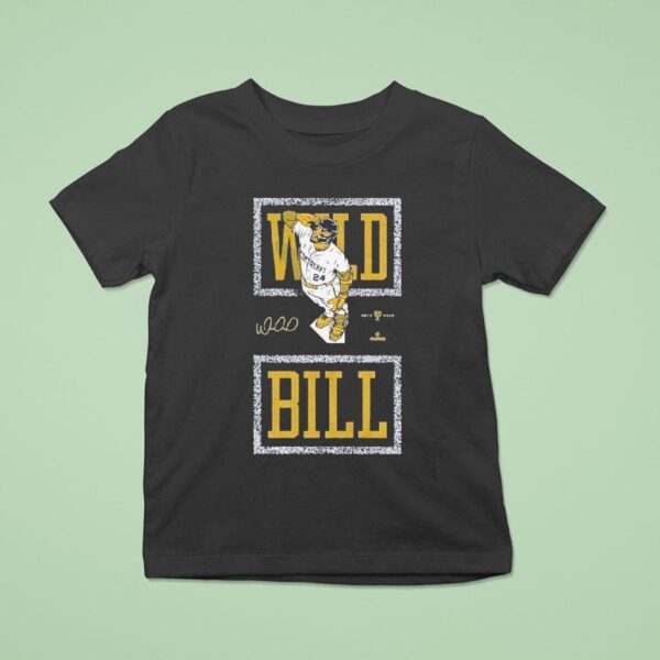 William Contreras Wild Bill Salute Signature T Shirt
