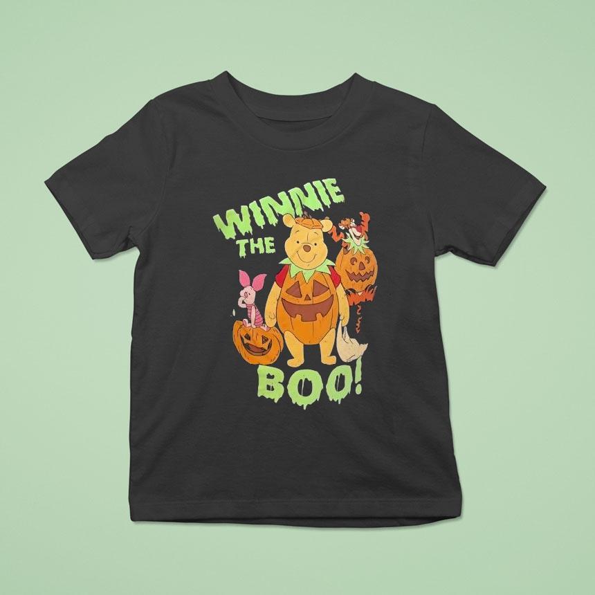 Winnie The Pooh Piglet And Tigger Winnie The Boo Pumpkin Halloween T Shirt Winnie The Pooh Piglet And Tigger Winnie The Boo Pumpkin Halloween T Shirt