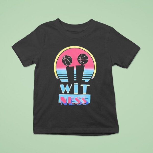 Wit Ness Lebron James Miami Twice T Shirt