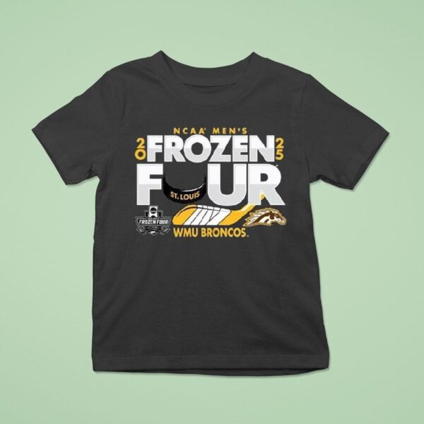 Wmu Broncos Men S Hockey Frozen Four St Louis T Shirt