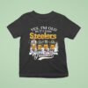 Yes I M Old But I Saw Pittsburgh Slers Greatness Players Signatures Merry Christmas T Shirt