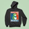 Resist Portland Frog Hoodie
