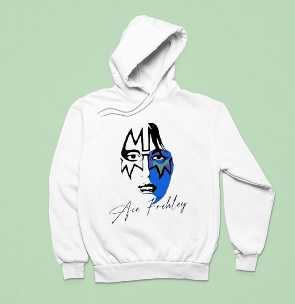 Ace Frehley Face Graphic Hoodie
