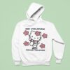 Acxdc Hello Kitty No Violence But Power Violence Hoodie