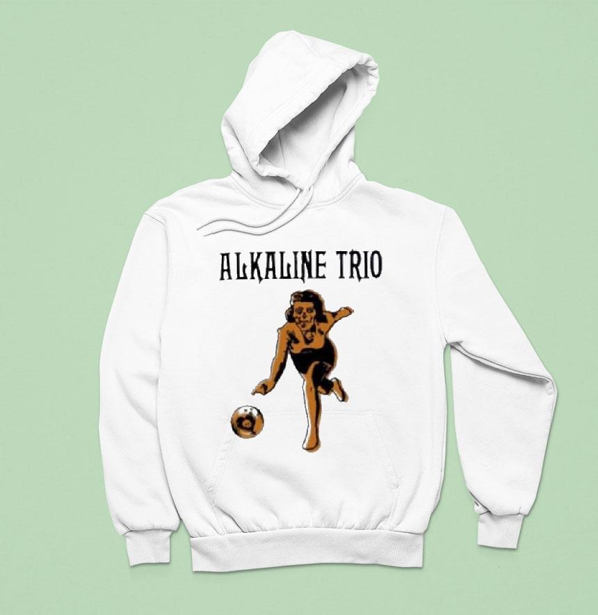Alkaline Trio Bowling Hoodie Alkaline Trio Bowling Hoodie
