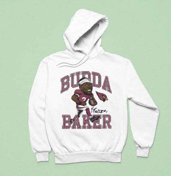 Arizona Cardinals Budda Baker Nfl Football Signature Hoodie