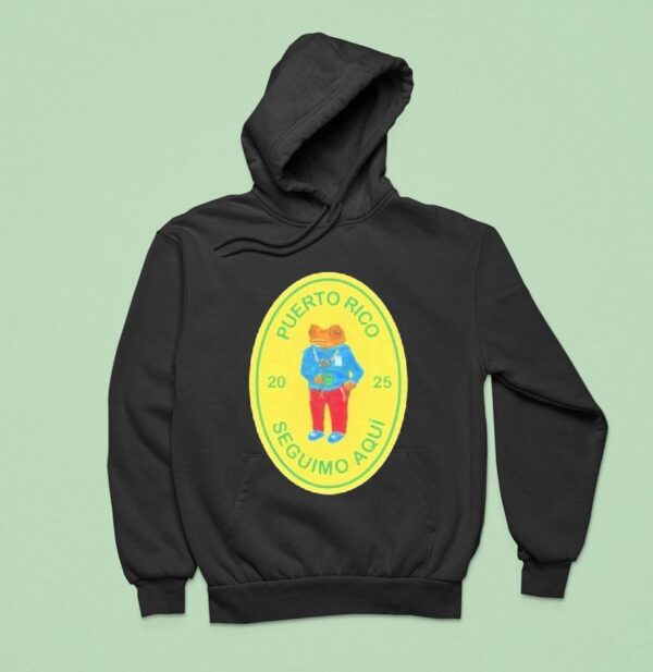 Bad Bunny Deb Tirar Ms Fotos Concho Frog Hoodie