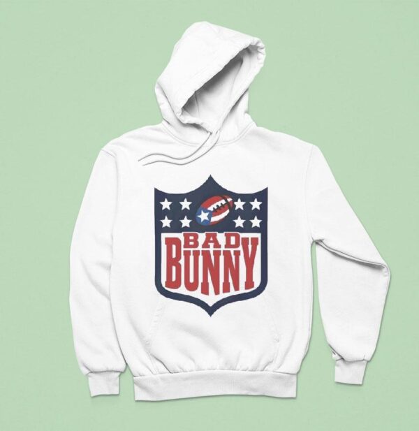 Bad Bunny Super Bowl Halftime Show Football Hoodie