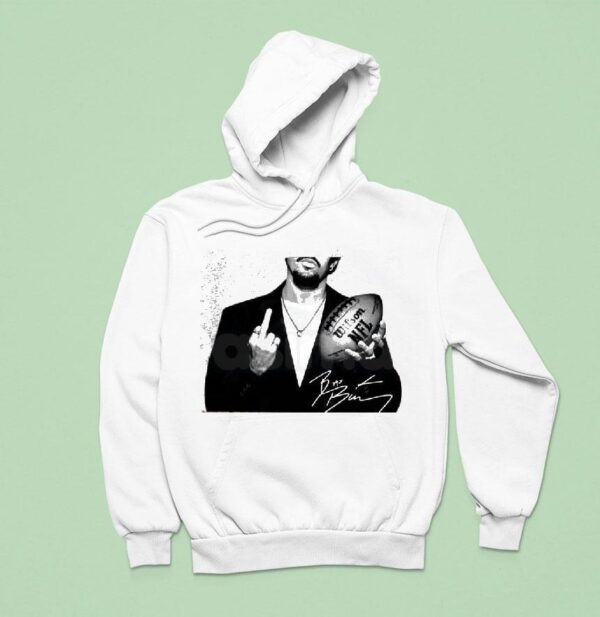 Bad Middle Finger Vintage Music Show Hoodie