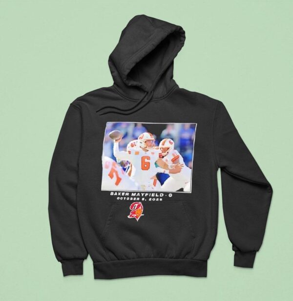 Baker Mayfield Tampa Bay Buccaneers Nfl October Th Graphic Hoodie