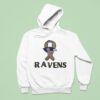 Baltimore Ravens Crucial Catch Sunny Rose Hoodie