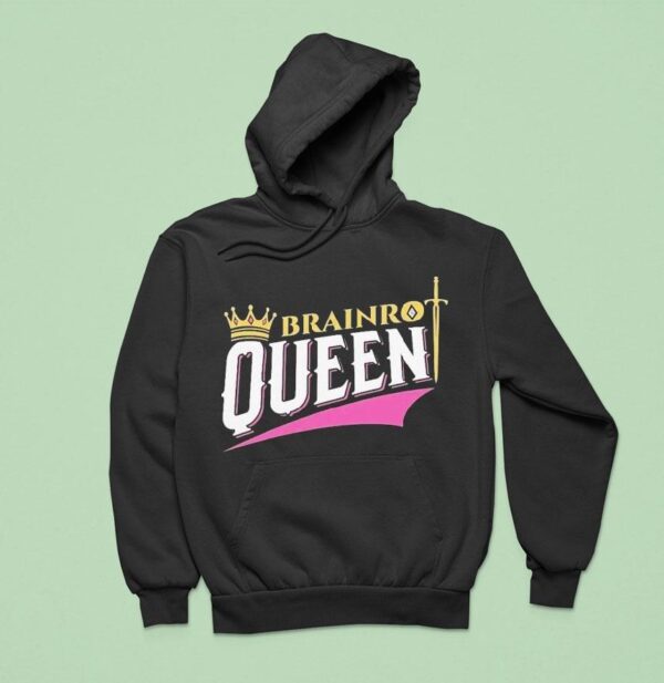 Benjixscarlett Brainrot Queen Hoodie