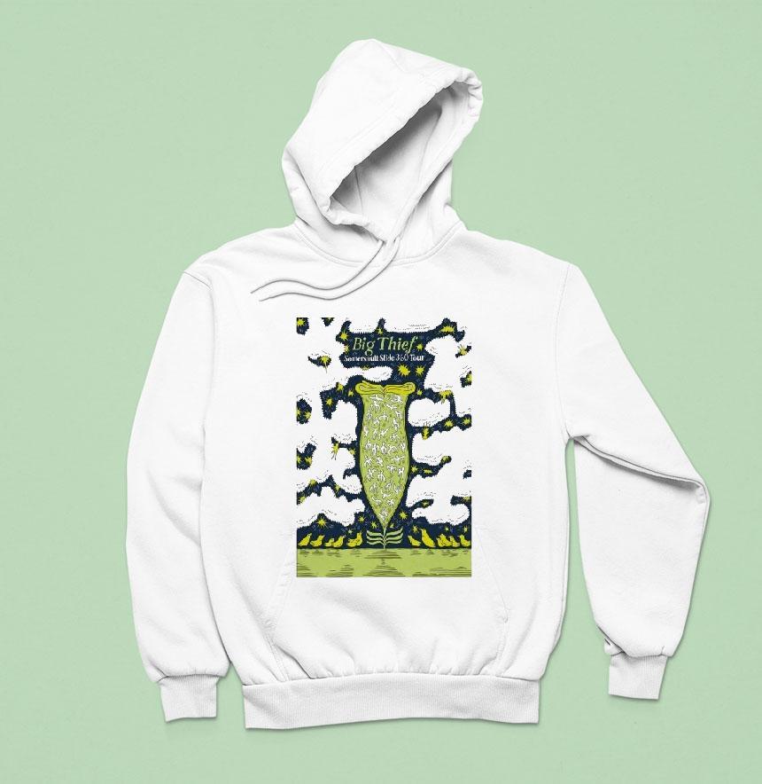 Big Thief Somersault Slide Tour Hoodie Big Thief Somersault Slide Tour Hoodie
