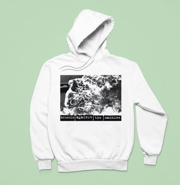 Bitcoin Against The Machine Hoodie