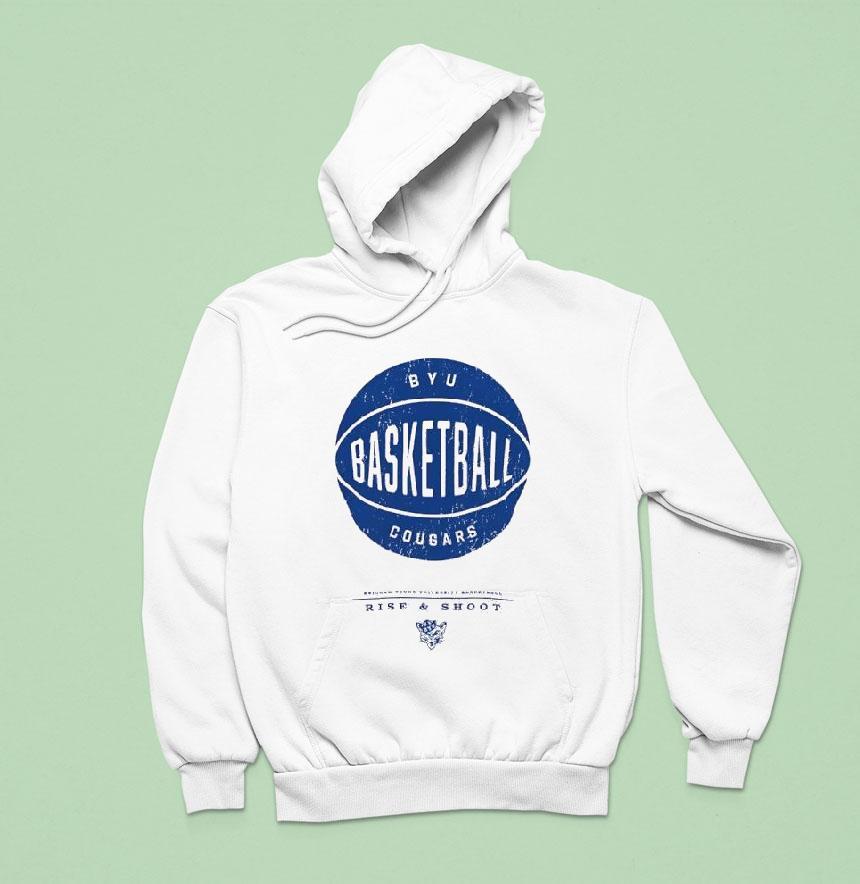 Byu Cougars University Basketball Hoodie Byu Cougars University Basketball Hoodie