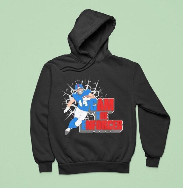Cameron Skattebo The Enforcer New York Giants Hoodie