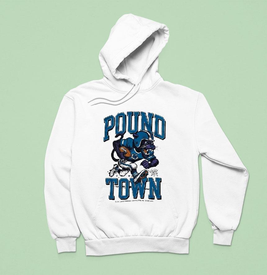 Carolina Panthers Pound Town Glory Days Masco Hoodie Carolina Panthers Pound Town Glory Days Masco Hoodie