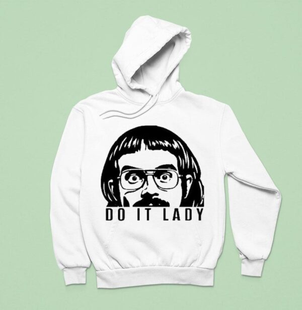 Chit Do It Lady Peeking Hoodie
