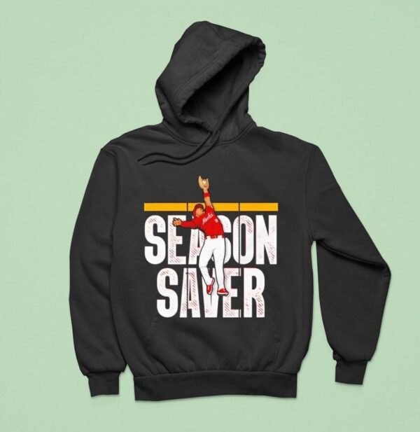 Cincinnati Reds Reds Daily Noelvi Marte Season Saver Hoodie