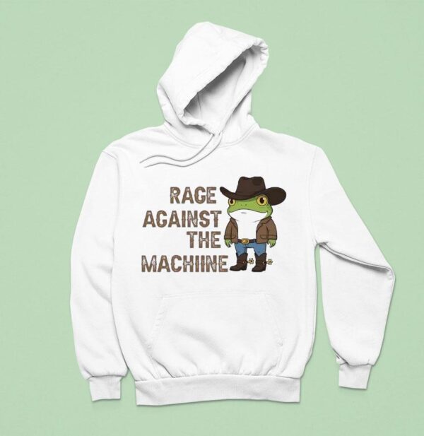 Cowboy Frog Rage Against The Machine Hoodie