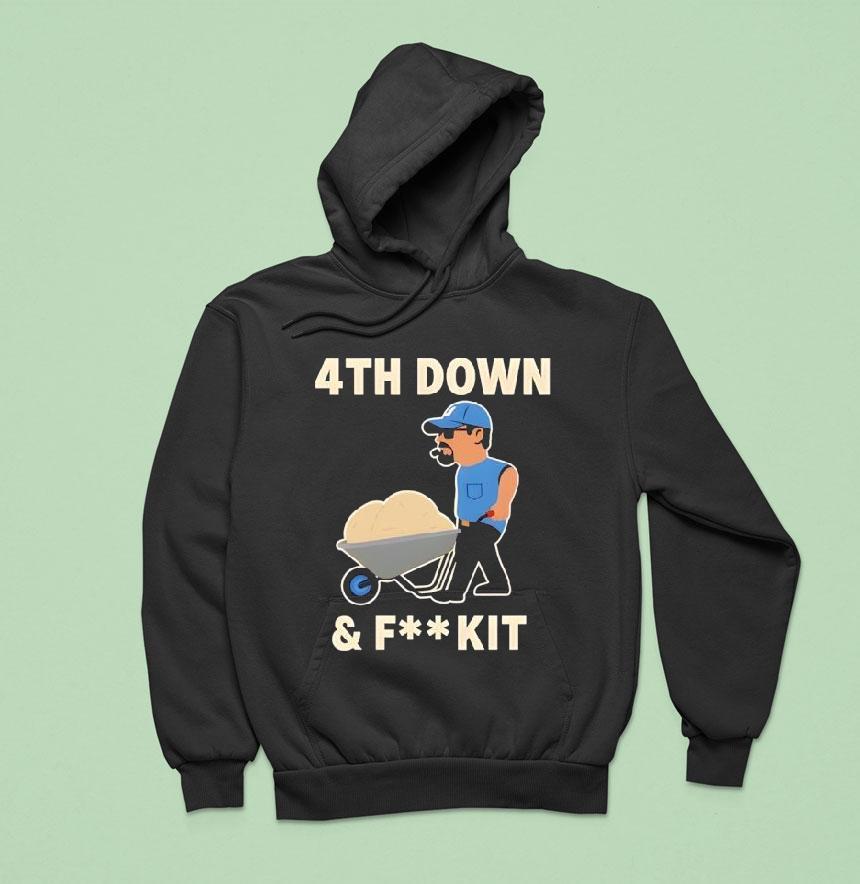 Dan Campbell Th Down And Fk I Hoodie Dan Campbell Th Down And Fk I Hoodie