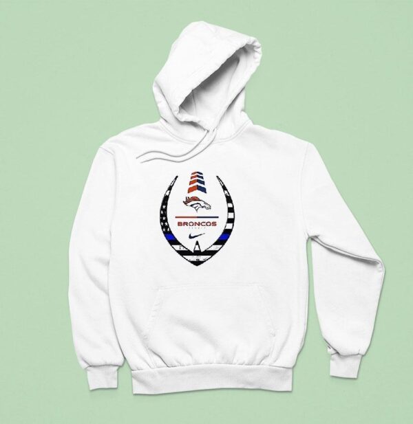Denver Broncos Police Law Enforcement Appreciation Day Logo Hoodie