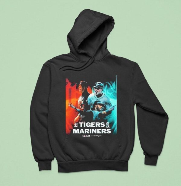 Detroit Tigers Vs Seattle Mariners Alds Mlb Postseason Hoodie