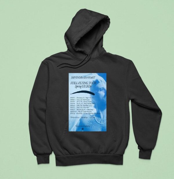 Devendra Banhart Still Flying Tour Spring Us Hoodie
