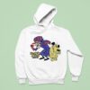 Don T Be A Dick S Dick Dastardly And Muttley Wacky Races Characters Hoodie