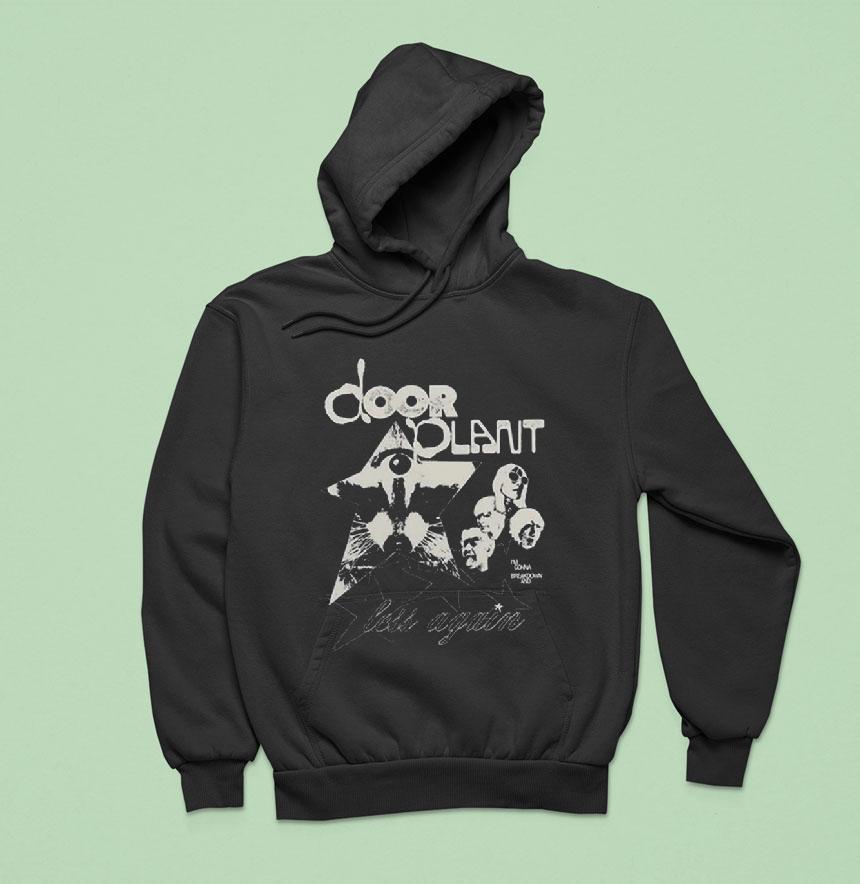 Door Plant Less Again Graphic Hoodie Door Plant Less Again Graphic Hoodie