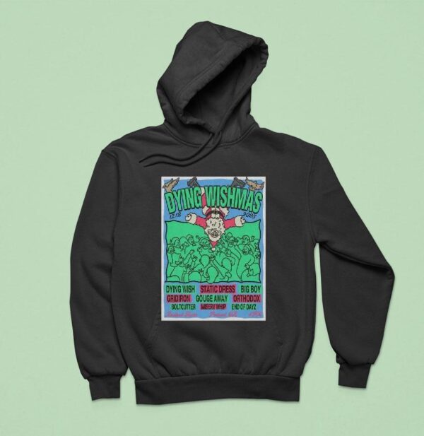 Dying Wishmas Roseland Theater Portland December Hoodie